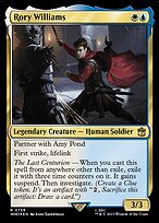 Magic the Gathering Card - Rory Williams - MTG Circle