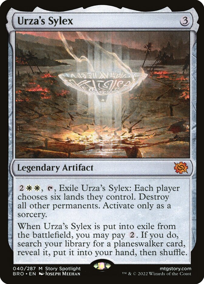 Magic the Gathering Card - Urza's Sylex - MTG Circle