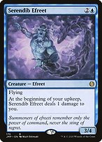 Magic the Gathering Card - Serendib Efreet - MTG Circle