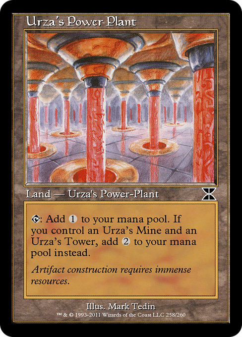 Magic the Gathering Card - Urza's Power Plant - MTG Circle