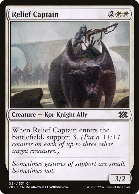 Magic the Gathering Card - Relief Captain - MTG Circle