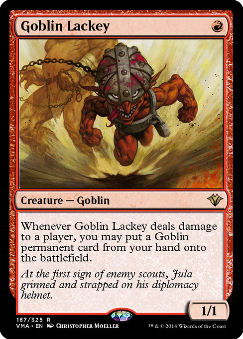 Magic the Gathering Card - Goblin Lackey - MTG Circle