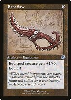 Magic the Gathering Card - Bone Saw - MTG Circle