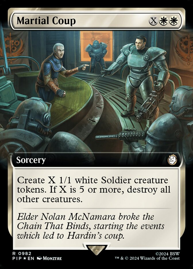 Magic the Gathering Card - Martial Coup - MTG Circle