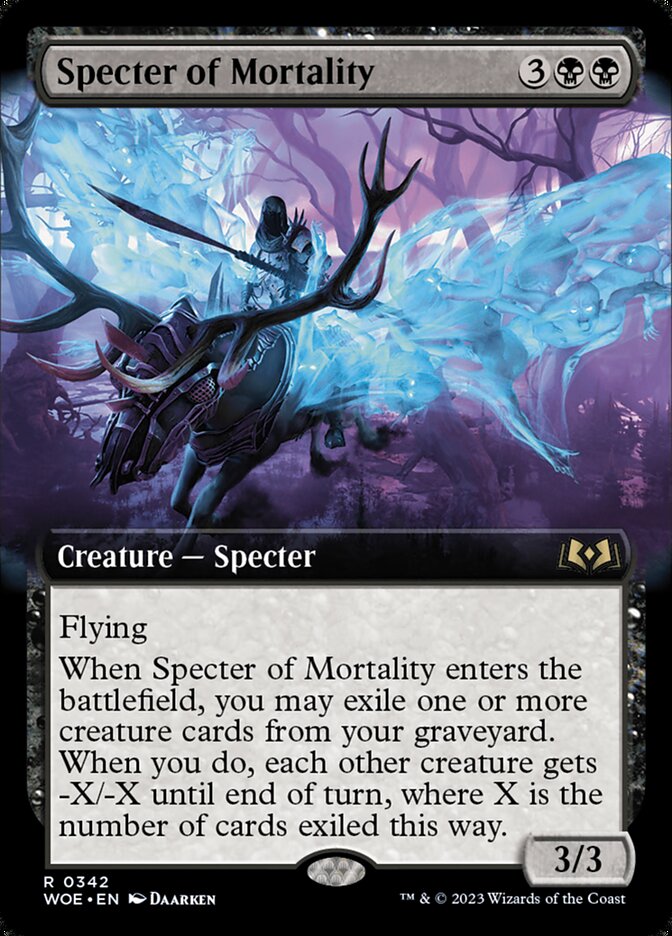Magic the Gathering Card - Specter of Mortality - MTG Circle