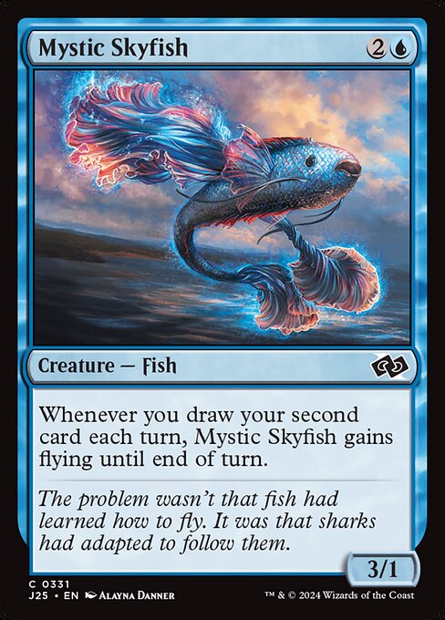 Magic the Gathering Card - Mystic Skyfish - MTG Circle