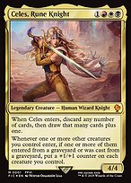 Magic the Gathering Card - Celes, Rune Knight - MTG Circle