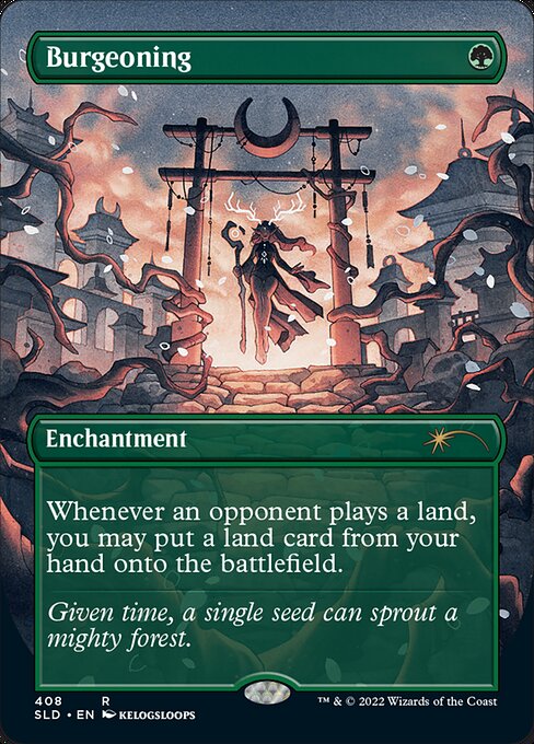 Magic the Gathering Card - Burgeoning - MTG Circle