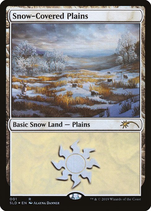 Magic the Gathering Card - Snow-Covered Plains - MTG Circle