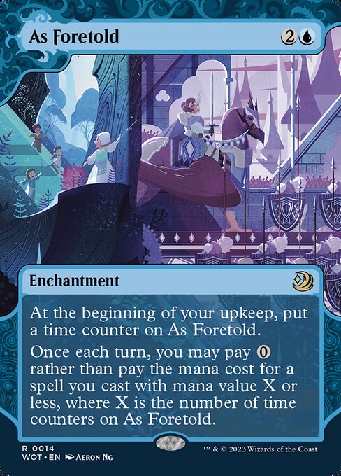 Magic the Gathering Card - As Foretold - MTG Circle