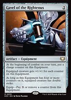 Magic the Gathering Card - Gavel of the Righteous - MTG Circle