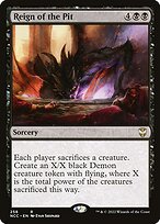 Magic the Gathering Card - Reign of the Pit - MTG Circle