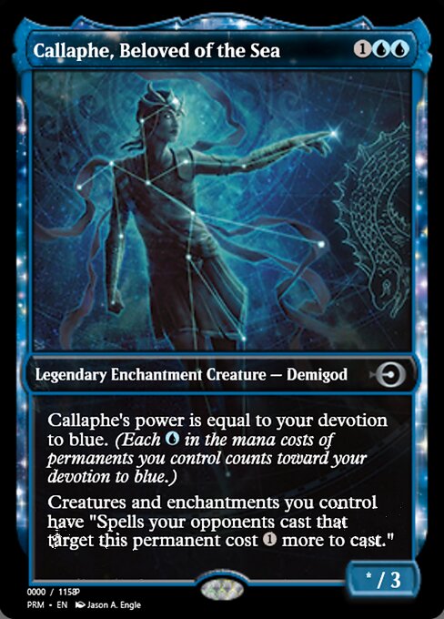Magic the Gathering Card - Callaphe, Beloved of the Sea - MTG Circle