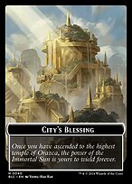 Magic the Gathering Card - City's Blessing - MTG Circle