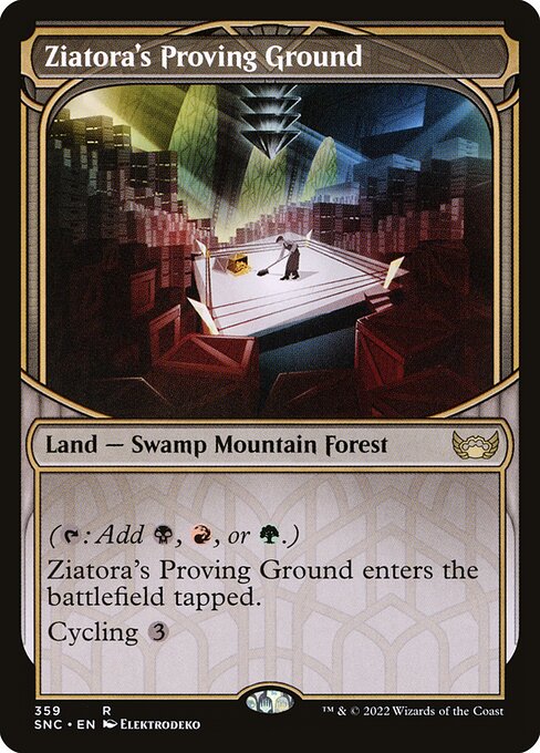 Magic the Gathering Card - Ziatora's Proving Ground - MTG Circle