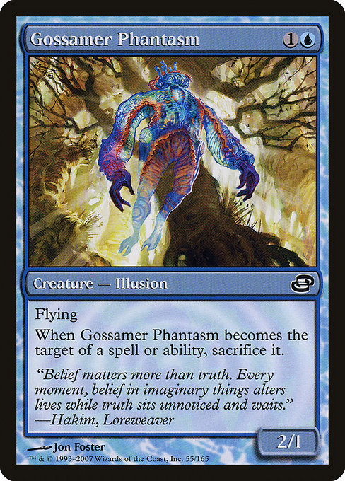 Magic the Gathering Card - Gossamer Phantasm - MTG Circle