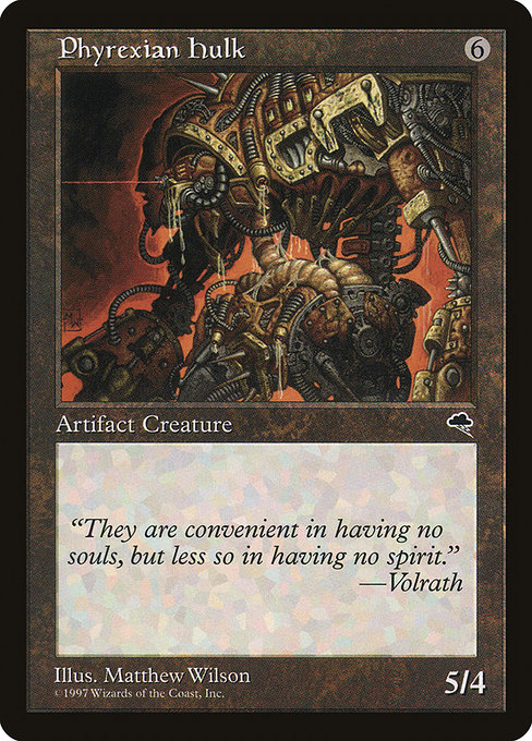 Magic the Gathering Card - Phyrexian Hulk - MTG Circle