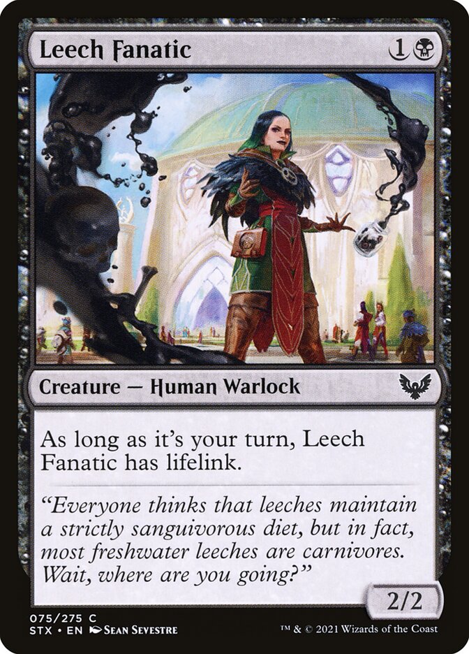 Magic the Gathering Card - Leech Fanatic - MTG Circle