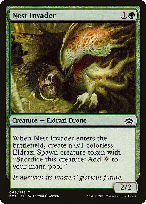 Magic the Gathering Card - Nest Invader - MTG Circle