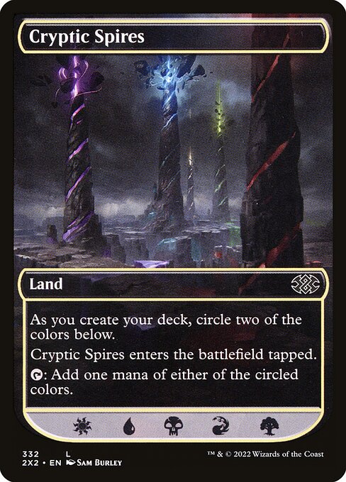 Magic the Gathering Card - Cryptic Spires - MTG Circle