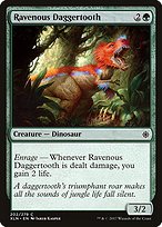 Magic the Gathering Card - Ravenous Daggertooth - MTG Circle