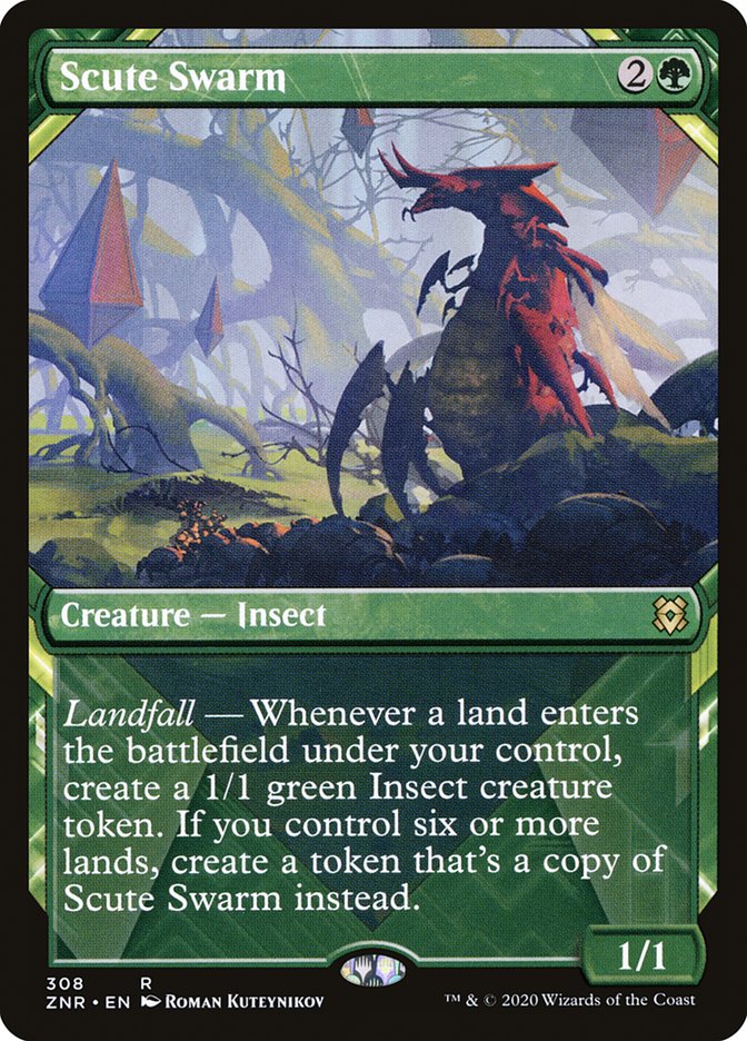 Magic the Gathering Card - Scute Swarm - MTG Circle