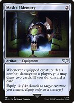 Magic the Gathering Card - Mask of Memory - MTG Circle