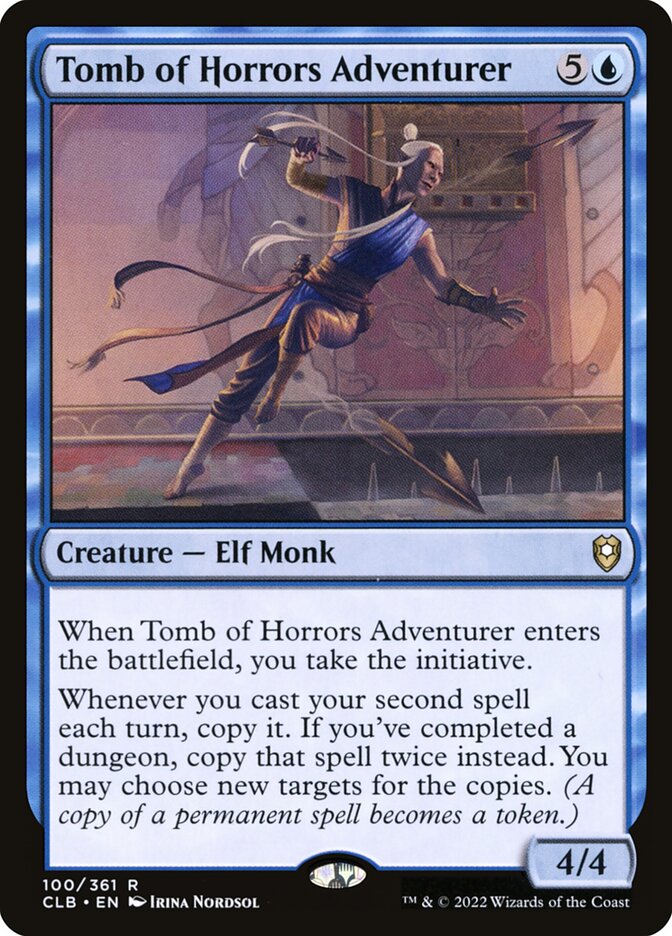 Magic the Gathering Card - Tomb of Horrors Adventurer - MTG Circle