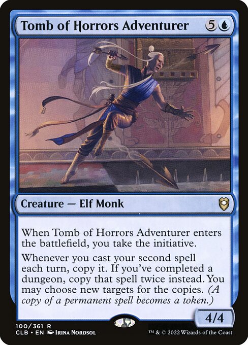 Magic the Gathering Card - Tomb of Horrors Adventurer - MTG Circle