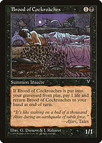 Magic the Gathering Card - Brood of Cockroaches - MTG Circle