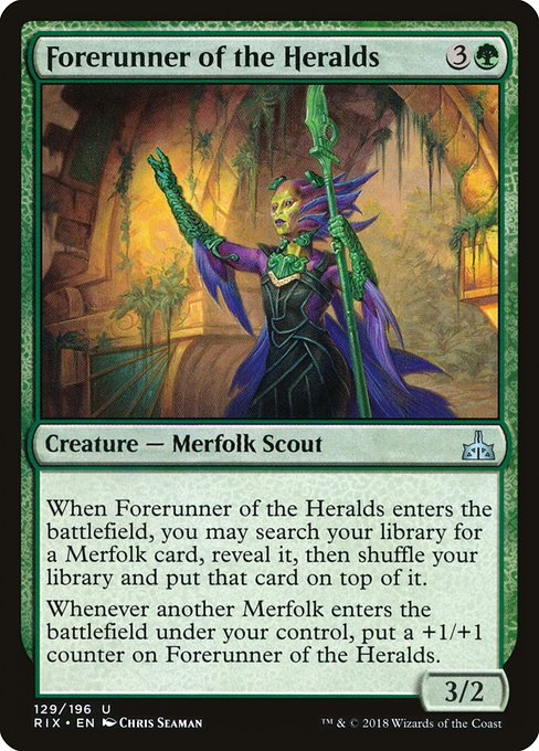 Magic the Gathering Card - Forerunner of the Heralds - MTG Circle