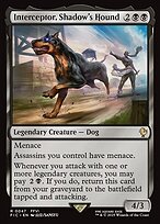 Magic the Gathering Card - Interceptor, Shadow's Hound - MTG Circle