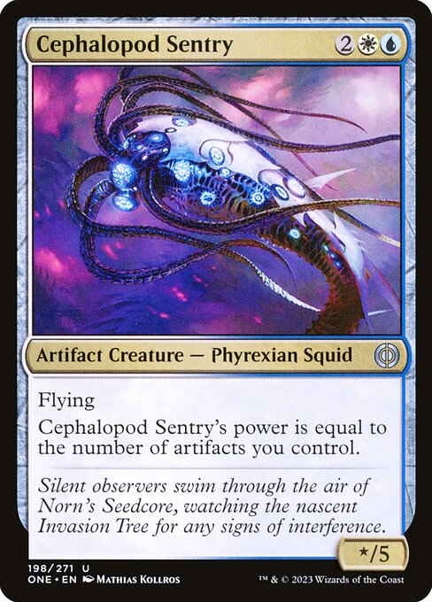 Magic the Gathering Card - Cephalopod Sentry - MTG Circle