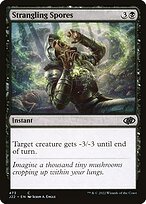 Magic the Gathering Card - Strangling Spores - MTG Circle