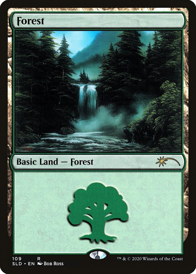 Magic the Gathering Card - Forest - MTG Circle