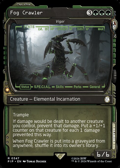 Magic the Gathering Card - Vigor - MTG Circle