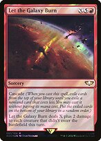 Magic the Gathering Card - Let the Galaxy Burn - MTG Circle