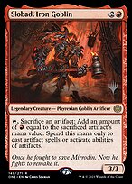 Magic the Gathering Card - Slobad, Iron Goblin - MTG Circle