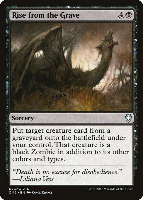 Magic the Gathering Card - Rise from the Grave - MTG Circle