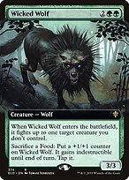 Magic the Gathering Card - Wicked Wolf - MTG Circle