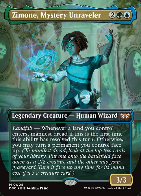 Magic the Gathering Card - Zimone, Mystery Unraveler - MTG Circle