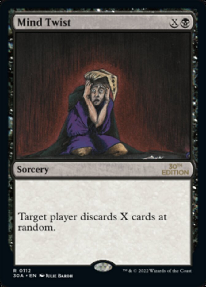 Magic the Gathering Card - Mind Twist - MTG Circle