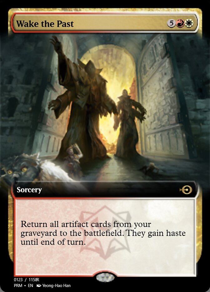 Magic the Gathering Card - Wake the Past - MTG Circle
