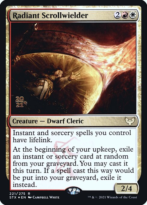 Magic the Gathering Card - Radiant Scrollwielder - MTG Circle