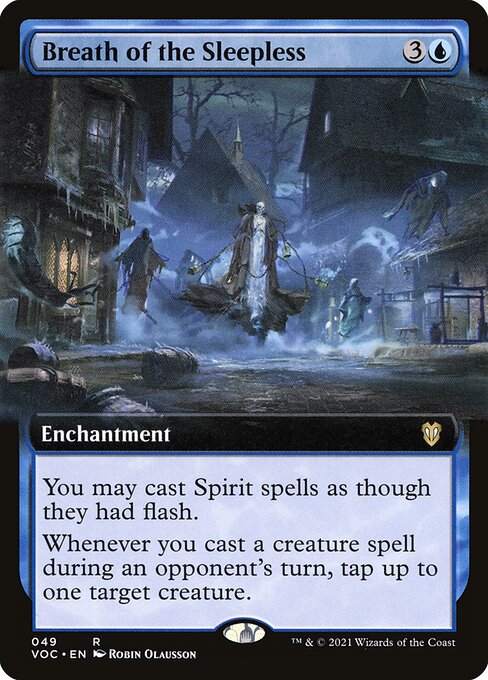 Magic the Gathering Card - Breath of the Sleepless - MTG Circle