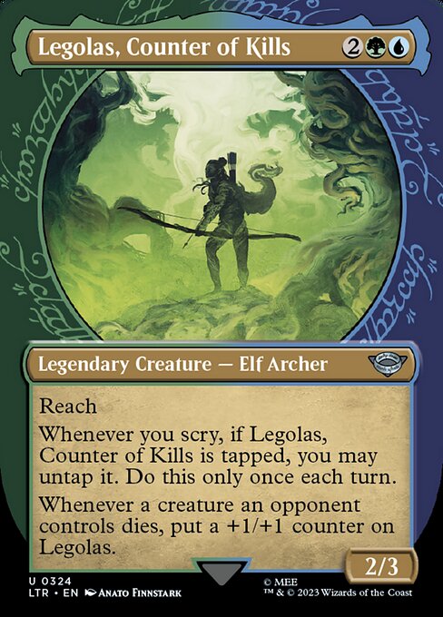 Magic the Gathering Card - Legolas, Counter of Kills - MTG Circle