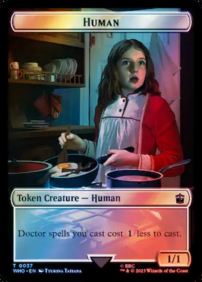Magic the Gathering Card - Human - MTG Circle