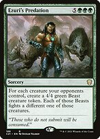 Magic the Gathering Card - Ezuri's Predation - MTG Circle