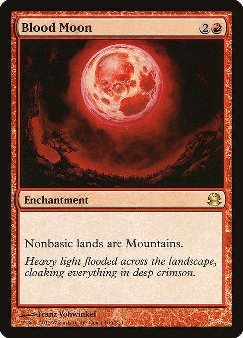 Magic the Gathering Card - Blood Moon - MTG Circle
