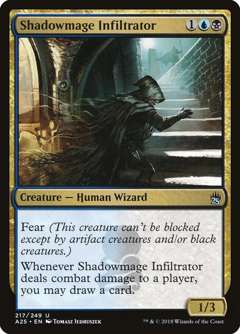 Magic the Gathering Card - Shadowmage Infiltrator - MTG Circle